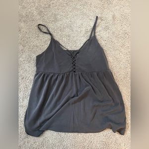 AE flowy gray shirt